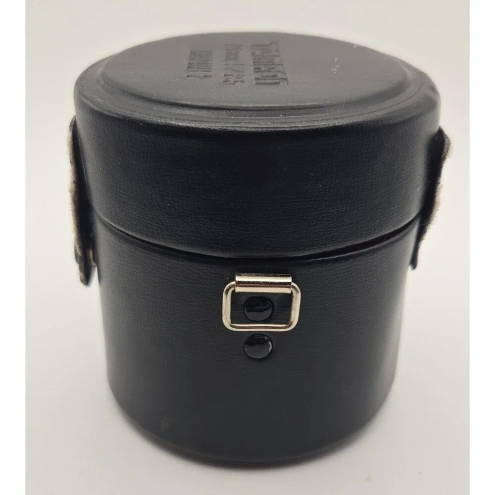 TAMRON Cylindrical Hard Lens Case 28mm F/2.5 Adaptall 2 Snap Close 02B CASE ONLY
